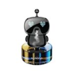 porodo robo vibe 50ml smart car aroma diffuser black