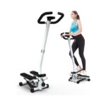 Mini Stair Stepper Exercise Machine with a Handlebar